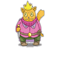 Cat Sticker by BOYISHMIND