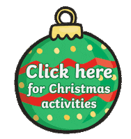 Christmas Click Sticker by Twinkl Parents