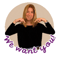 Vacature We Want You Sticker by Naviva
