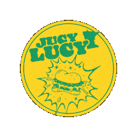 Jucy Lucy Sticker by Harriet's Hamburgers
