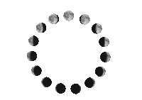 Printjesenzo moon zen boho spirit Sticker