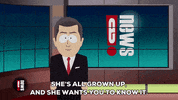 news e GIF by South Park 