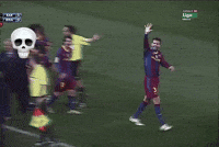 Pique Real Madrid GIF