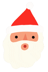 Merry Christmas Sticker by Nina Cosford
