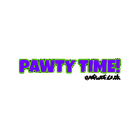 Dog Party Sticker by wufwuf
