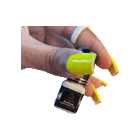 Black Hand Lash Glue Sticker by Forabeli Beauty