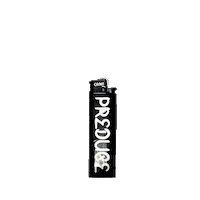 Blue Fire Sticker by Preduce Skateboards
