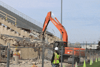 football construction GIF by Delaware Blue Hens
