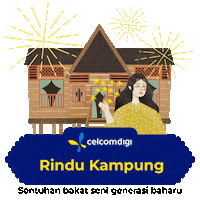 Telco Kampung Sticker by CelcomDigi