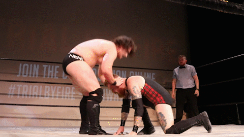 SHWAWrestling giphyupload southern hemisphere wrestling alliance forearm shwa gif GIF