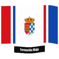 Flag Spain Sticker by Formación Ninja