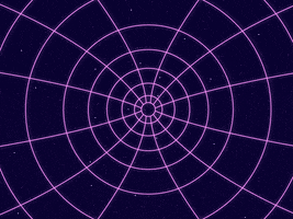black hole 80s GIF by Equal Parts Studio