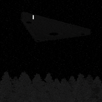 ufo triangle GIF by Joe Merrell
