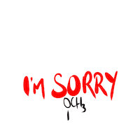 Sorry Chemistry Sticker