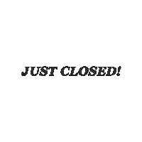 Justclosed Sticker by TheClosers