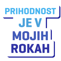 Blue Sticker by Telekom Slovenije
