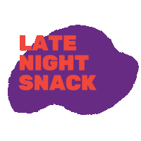Snacking Late Night Sticker by EZERSnacks