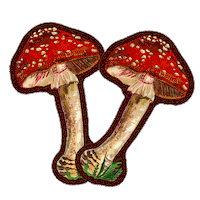 Plants Mushroom Sticker by nosopatches