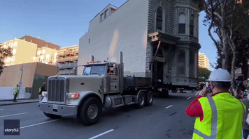 Historic Two-Story Home Moved to New Location in San Francisco