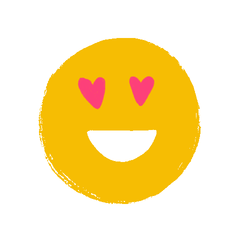 ClaraLewisIllustration love happy wow look Sticker