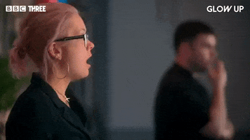Glow Up Make-Up GIF by BBC Three