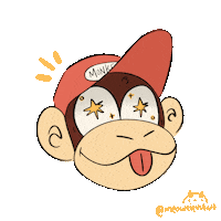 Game Boy Cartoon Sticker