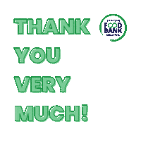 Thanks Foodbank Sticker by Yayasan Food Bank Malaysia
