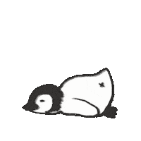 Penguin Fart Sticker