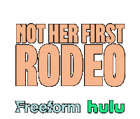 Logo Hulu Sticker by Freeform