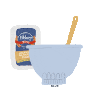 flour cooking Sticker