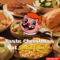 mac and cheese christmas GIF by Snaxtime