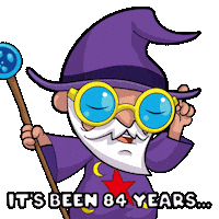 Throwback Wizardry Sticker by VeeFriends