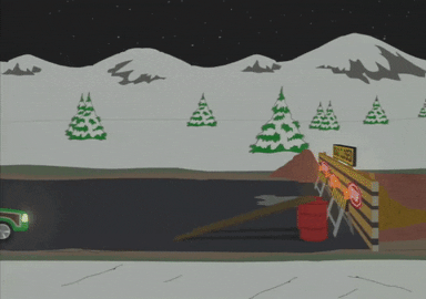 jumping car GIF by South Park 