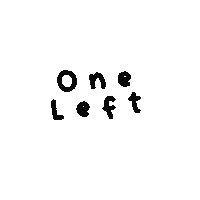 monobstudio sign simple one stock Sticker