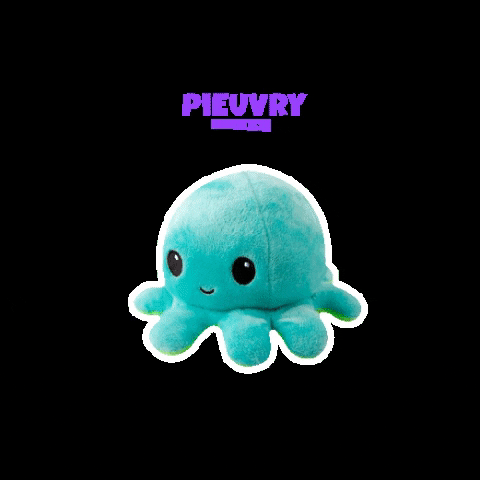 Pieuvry giphygifmaker octopus octo peluche GIF