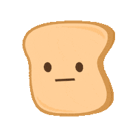 Happy Bread Sticker