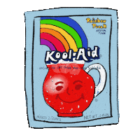 Ampersandd cool rainbow dope xyz Sticker