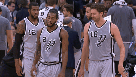 #kawhileonard GIF by San Antonio Spurs
