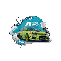 Lancer Evo Sticker by Anest Iwata