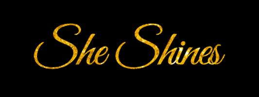 theselfworthmovement giphyupload shine self worth she shines GIF