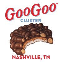 googoocluster chocolate cluster nashvilletn googoocluster Sticker