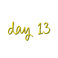 Day 13 Sticker