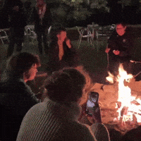 Fire Campfire GIF by The Vanlife Network