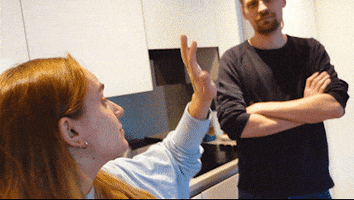 High Five Well Done GIF by HannahWitton