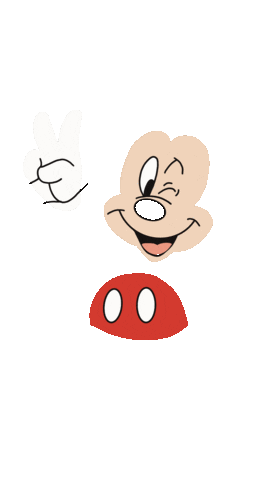 Mickey Diseno Grafico Sticker