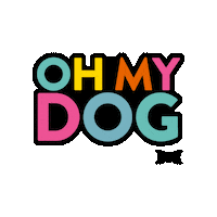 Dogs Ohmydog Sticker by TheDDCo