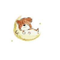 寝る Good Night Sticker