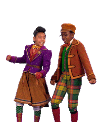 Christmas Journey Dance Sticker by NETFLIX