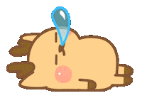 Tired Sleep Sticker