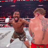 Jake Paul Boxing GIF